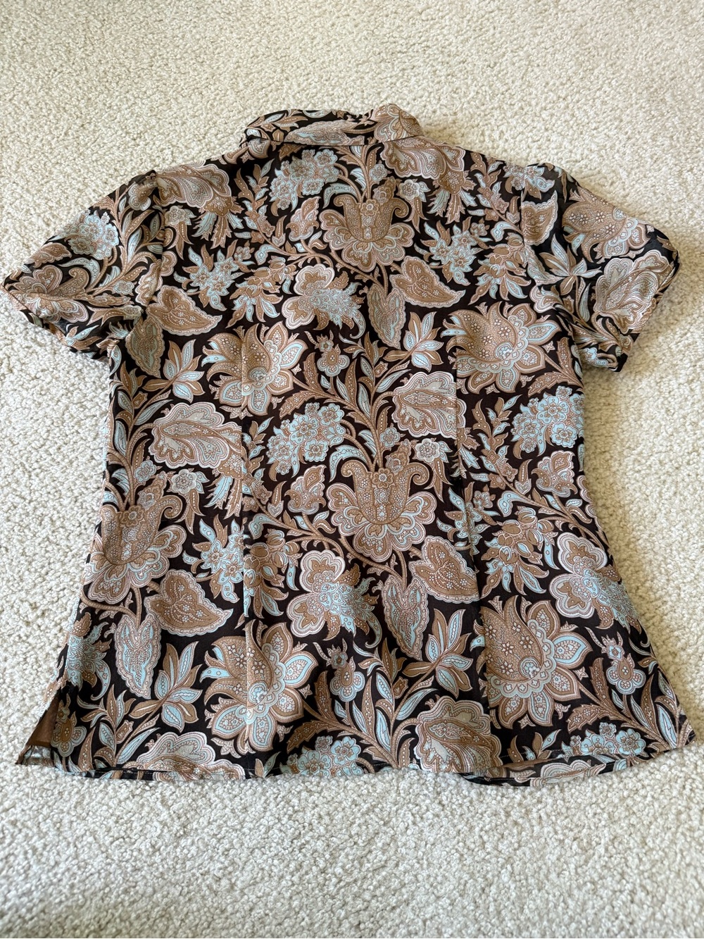 EUC vintage Pendleton silk skirt set - Picture 7 of 16